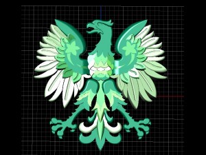 eagle 3D Baskı Modeli