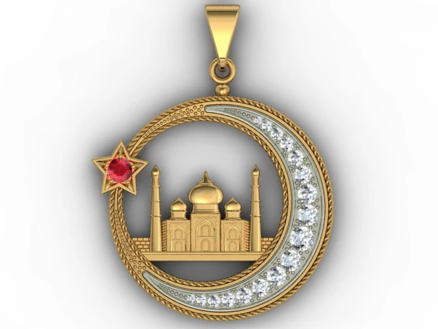 jewellery pendant 3D Print Model .c4d .max .obj .3ds .fbx .stl .blend 