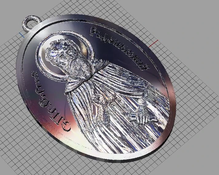 jewellery pendant holy 3D Print Model .c4d .max .obj .3ds .fbx .stl .blend