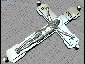 jewellery cross 3D Print Model