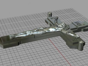 jewellery cross 3D Print Model