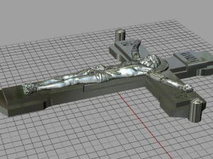 jewellery cross 3D Print Model