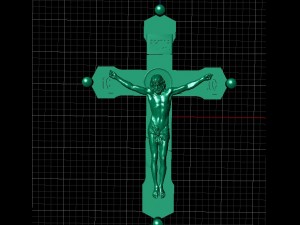 jewellery cross 3D Print Model