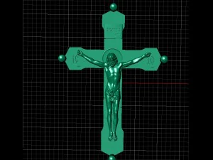 jewellery cross 3D Print Model