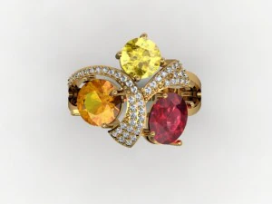 jewellery ring 3D Print Model