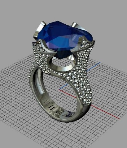 jewellery ring 3D Принт Модель .c4d .max .obj .3ds .fbx .stl .blend 
