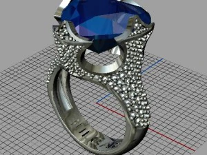 jewellery ring 3D Baskı Modeli