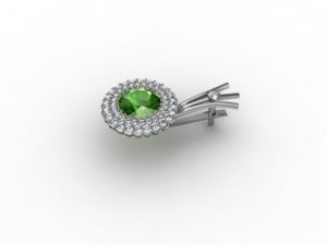 jewellery earrings 3D Print Model