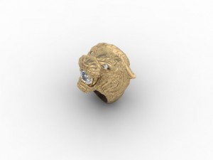 jewellery carrera lion 3Dプリントモデル