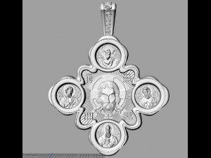 jewellery cross 3Dプリントモデル