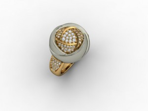 jewellery ring 3D-Druckmodell