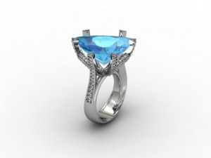 jewellery ring 3D-printmodel