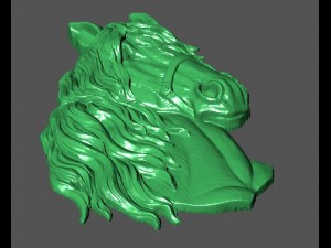 horse head 3D-Modell