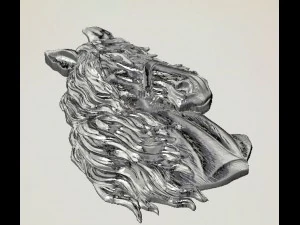 horse head 3D Model