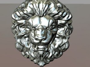 lion sculpture 3Dプリントモデル