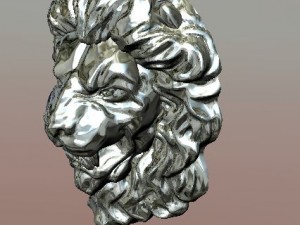 lion sculpture 3Dプリントモデル