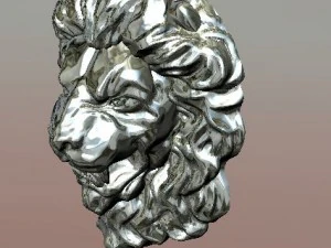lion sculpture 3D Print Model