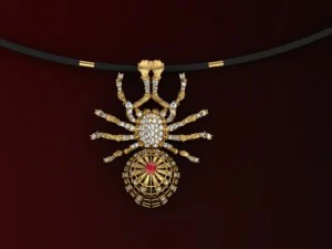 jewellery pendant spider 3D Print Model