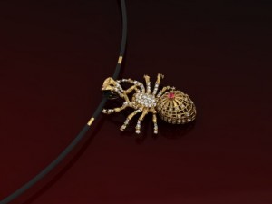 jewellery pendant spider 3D 프린트 모델