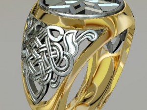 jewellery man ring Modelo de impresión 3D