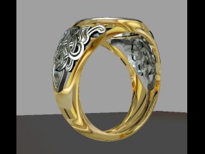 jewellery man ring Modelo de impresión 3D