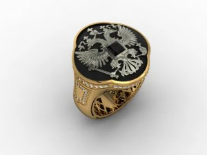jewellery man ring 3D Print Model