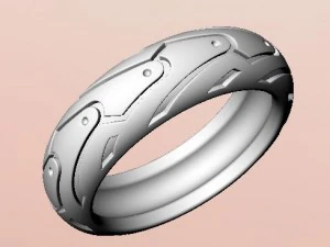 ring 3D Baskı Modeli