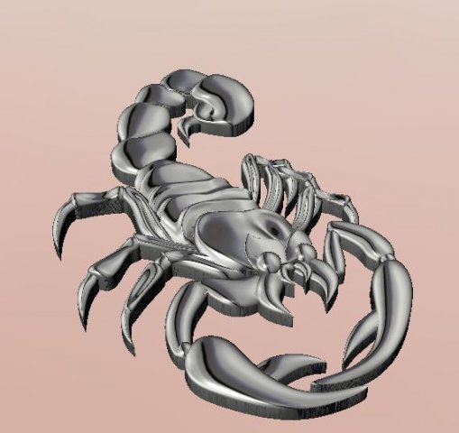 jewellery scorpion pendant Modèles 3D en vedette .c4d .max .obj .3ds .fbx .stl .blend
