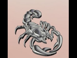 jewellery scorpion pendant 3D 프린트 모델
