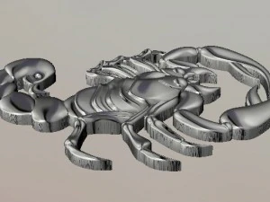 jewellery scorpion pendant 3D Print Model