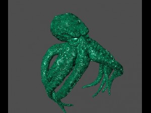 jewellery octopus ring 3D प्रिंट मॉडल