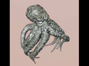 jewellery octopus ring 3D प्रिंट मॉडल
