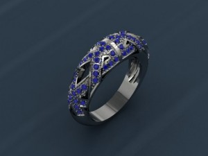 jewellery ring Model Cetak 3D