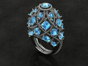 jewellery ring 3D Print Model