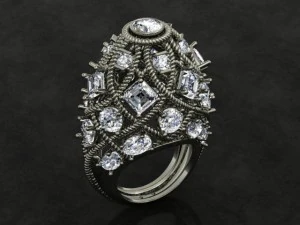 jewellery ring 3D Print Model