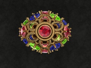 jewellery ring 3D-printmodel