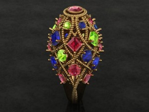 jewellery ring 3D-printmodel
