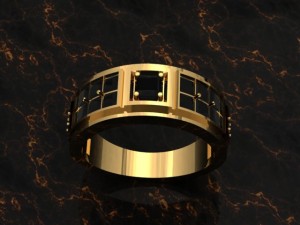 jewellery ring for man 3D Print Model