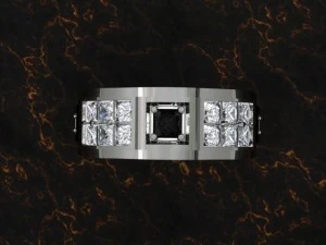 jewellery ring for man 3D Print Model