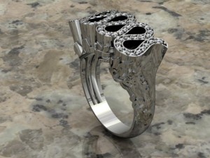 jewellery ring Modelo de Impressão 3D