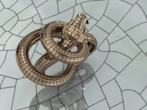 snake ring 3D Print Model