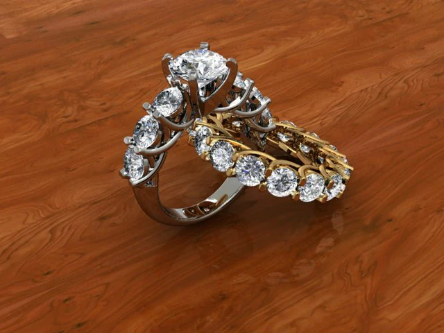 jewellery ring 3D Print Model .c4d .max .obj .3ds .fbx .stl .blend 