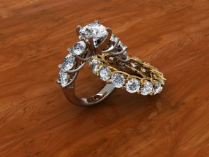 jewellery ring Modello di stampa 3D