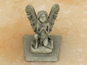angel statue 3D Model