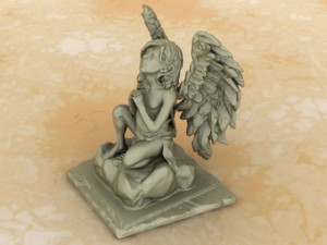 angel statue 3D Model