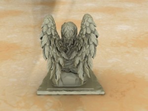 angel statue 3D Model