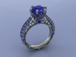 jewellery ring 3D Print Model