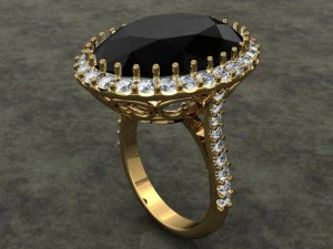 anel de joalheria Modelo de Impressão 3D