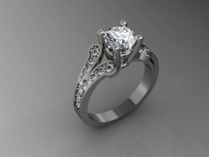 jewellery ring 3Dプリントモデル