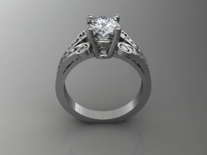 jewellery ring 3D Baskı Modeli